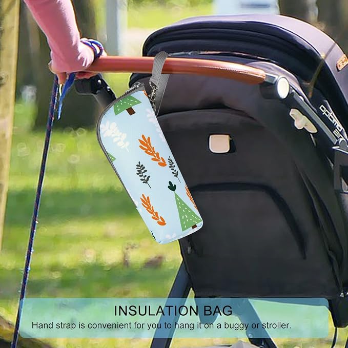 Accmor Baby Bottle Cooler Tote Bags, Insulated Breastmilk Cooler Bag, Nursing - Image 5