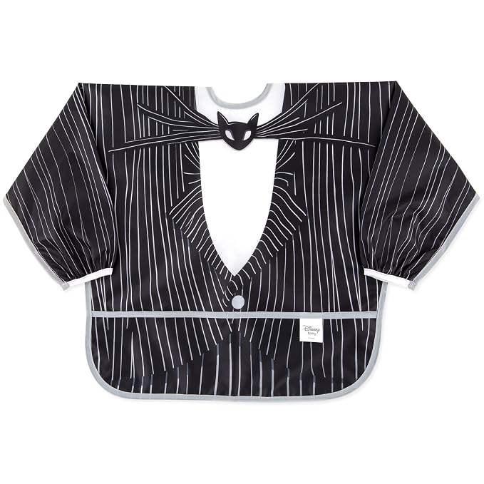 Bumkins Disney Sleeved Bib for Girl or Boy, Baby and Toddler for 6-24 Mos by Bumkins