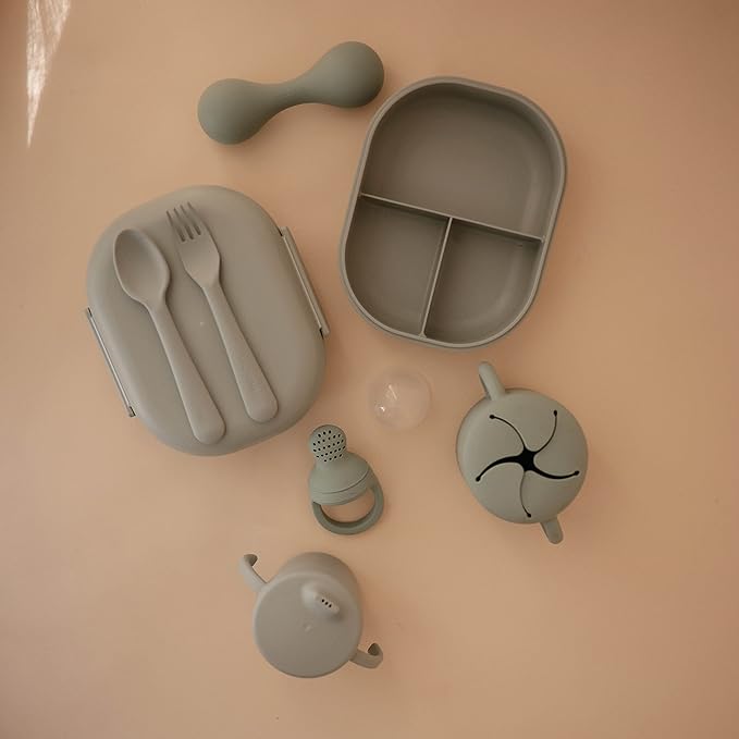 mushie Trainer Sippy Cup | Made in Denmark | Leak Resistant Twist-Off Lid & - Image 6