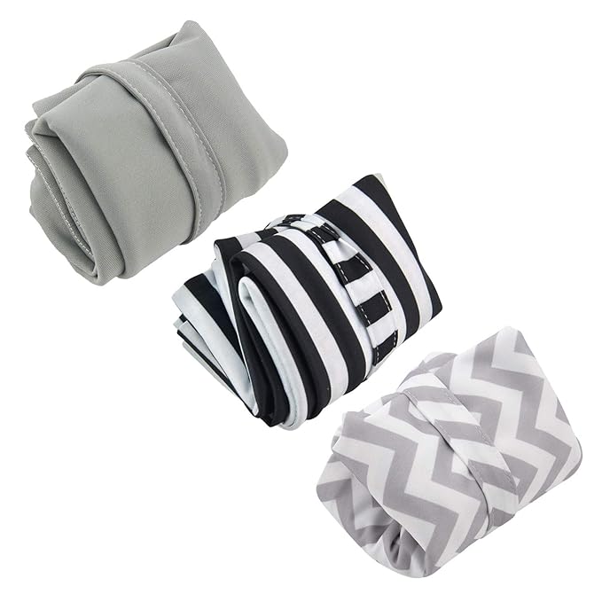 ALVABABY 3pcs Baby Cloth Diaper Wet Dry Bags Waterproof Reusable - Image 3