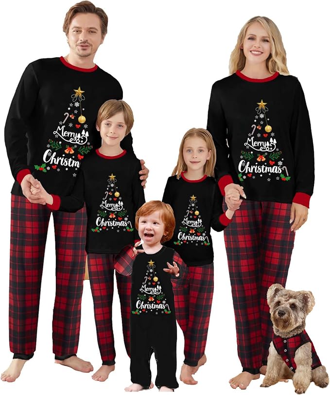 Awoscut Family Christmas Pajamas Matching Pajamas - Image 2