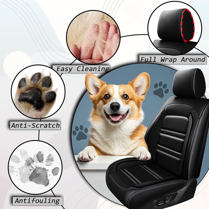 Seat Cover for Honda Odyssey 2005-2025 | Car Seat Covers Front Seats, - Image 8