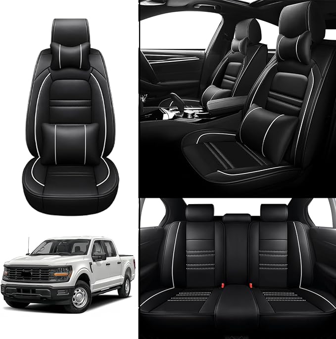 Car Seat Covers for Ford f150 2003-2025 | 5-Seats Seat Covers, Waterproof Seat - Image 2