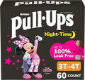 Pull-Ups Girls' Nighttime Potty Training Pants, Training Underwear, 60 Ct by Pull-Ups