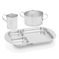 Children's Premium Stainless Steel Dinnerware Set | 1 Bowl by Kiddobloomchildrensproductstoinspirehope