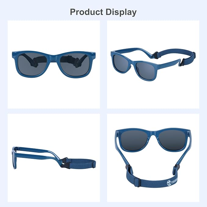 COCOSAND Flexible Baby Sunglasses - Image 7