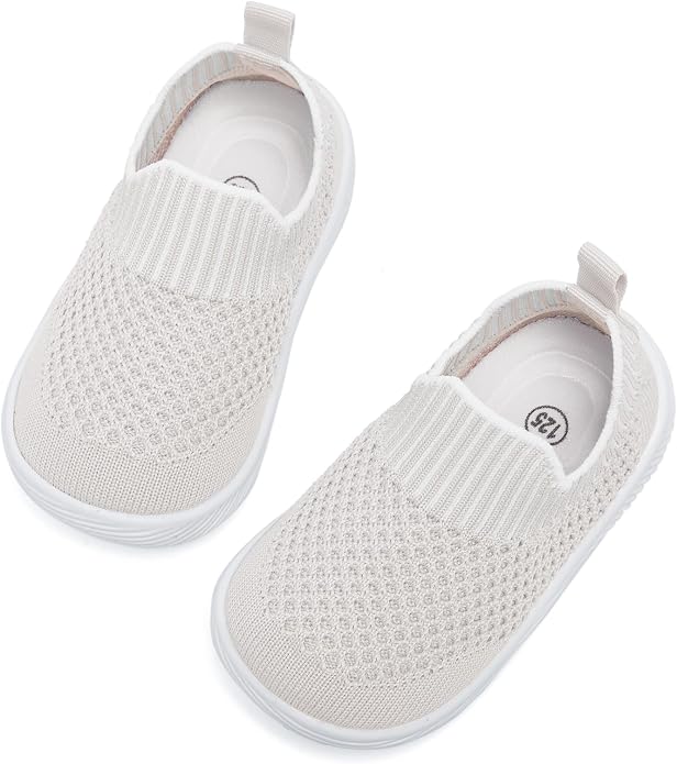 MORENDL Baby Toddler Walking Socks Non-Slip Breathable Unisex Casual Sneakers - Image 3