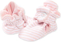 Burt's Bees Baby Unisex Booties Organic Cotton Newborn Essentials Shoes by BurtsBeesBaby