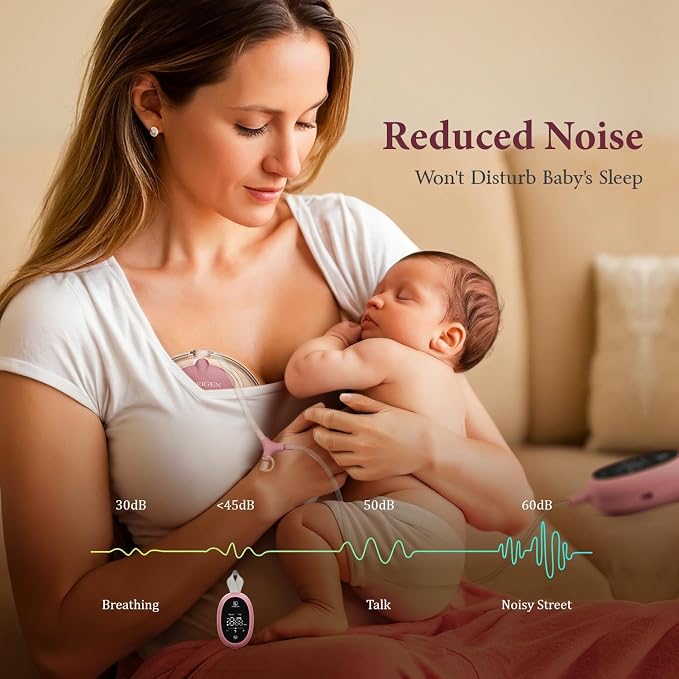 Breast Pump Hands Free D6, Ultra-Lightweight Wearable Breast Pump - 25mm - Image 7