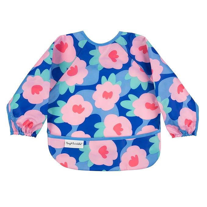 Tiny Twinkle Long Sleeve Bib for Babies & Toddlers – Waterproof Smock Bib for by TinyTwinkle