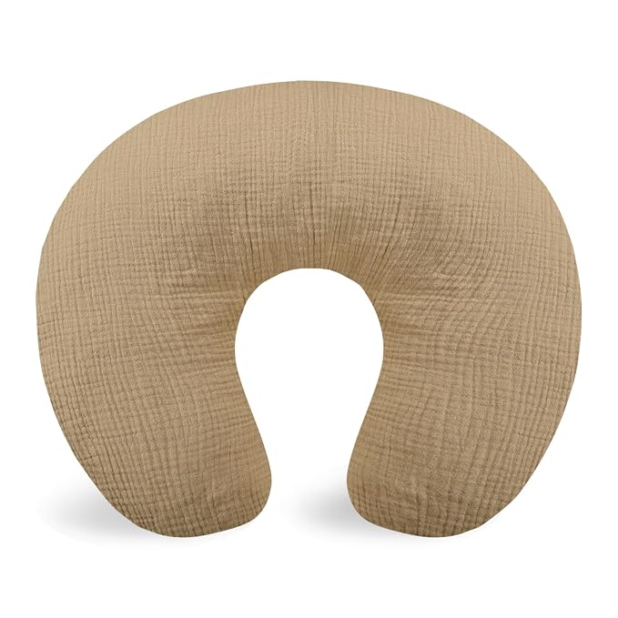Hooyax Muslin Nursing Pillow Covers Only, Soft and Breathable Nursing Covers by Hooyax