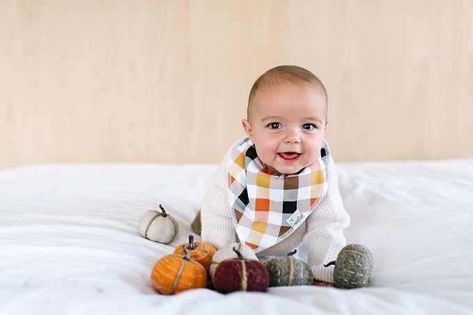 Copper Pearl Baby Bandana Drool Bibs - Image 3
