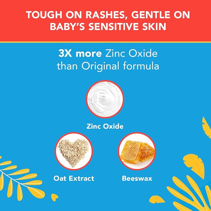 Triple Paste 3X Max Diaper Rash Ointment, Maximum Strength Zinc Oxide Ointment - Image 6