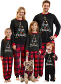 Awoscut Christmas Family Matching Pajamas Christmas Pjs Holiday Nightwear by Awoscut