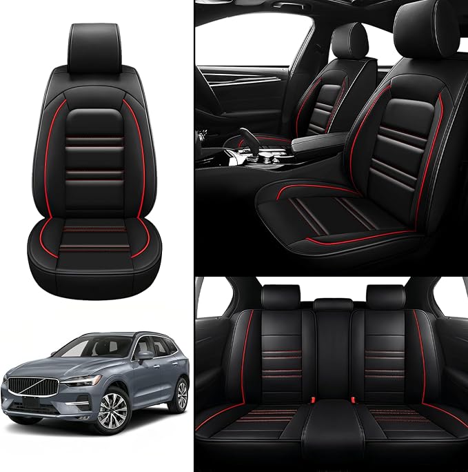Seat Covers for Volvo Car xc60 2010-2025 | 5-Seats Leather Seat Covers - Image 2