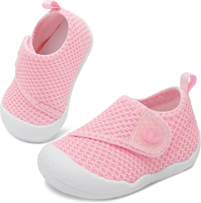 FEETCITY Baby First Walking Shoes Wide Baby Shoes Infant Sneakers Newborn Crib by FEETCITY