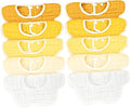 Baby Bibs Muslin Bibs for Baby Girl Boy for Drooling and Teething 10 Pack by DOSMINE