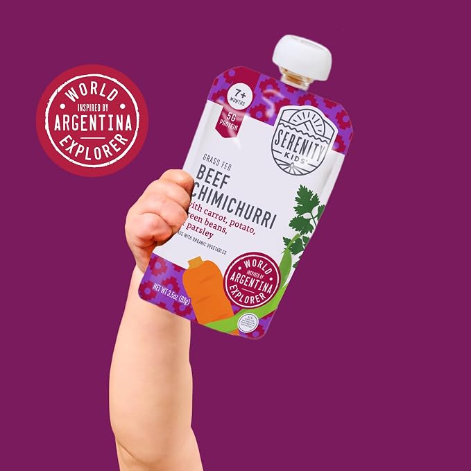Serenity Kids 7+ Months Baby Food Pouches - Image 6