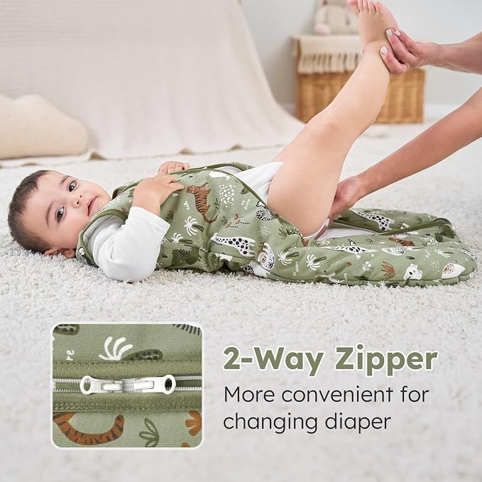 Yoofoss Baby Sleep Sack 6-12 Months, TOG 2.5 Baby Wearable Blanket - Image 3