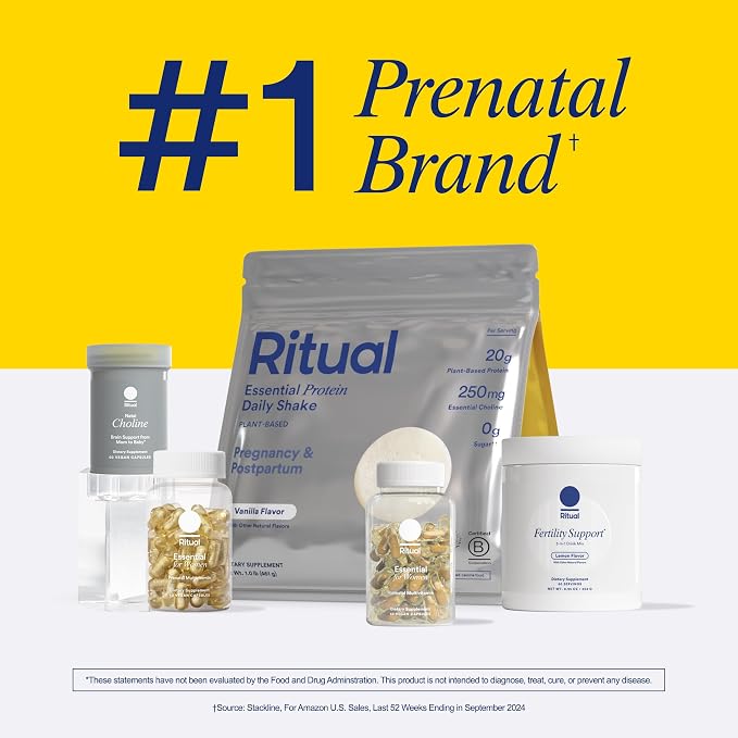 Ritual Prenatal Vegan Plant Based Protein Powder: Choline to Support Pregnancy - Image 7