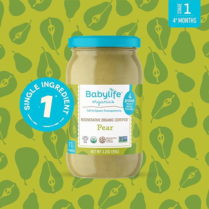 Babylife Organics Stage 1 – Heavy Metal Safe, Organic Baby Food - Image 3