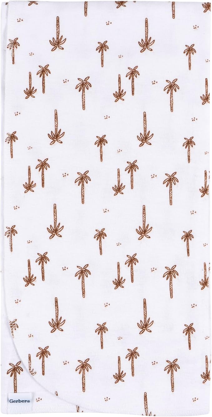 Gerber Unisex Baby 100% Cotton Flannel Receiving Blankets 30x30 Inches - Image 2
