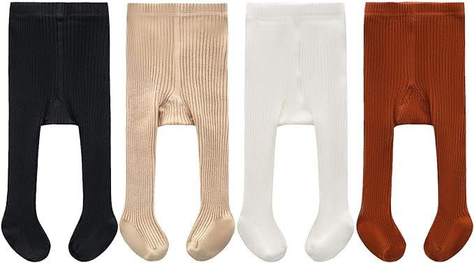 CECORC Baby Girls Tights Toddler Cable Knit Leggings Thick Cotton Infant by CECORC