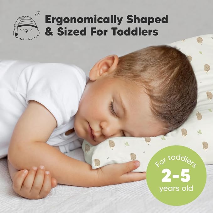 KeaBabies 2-Pack Toddler Pillow 13x18 - Image 2