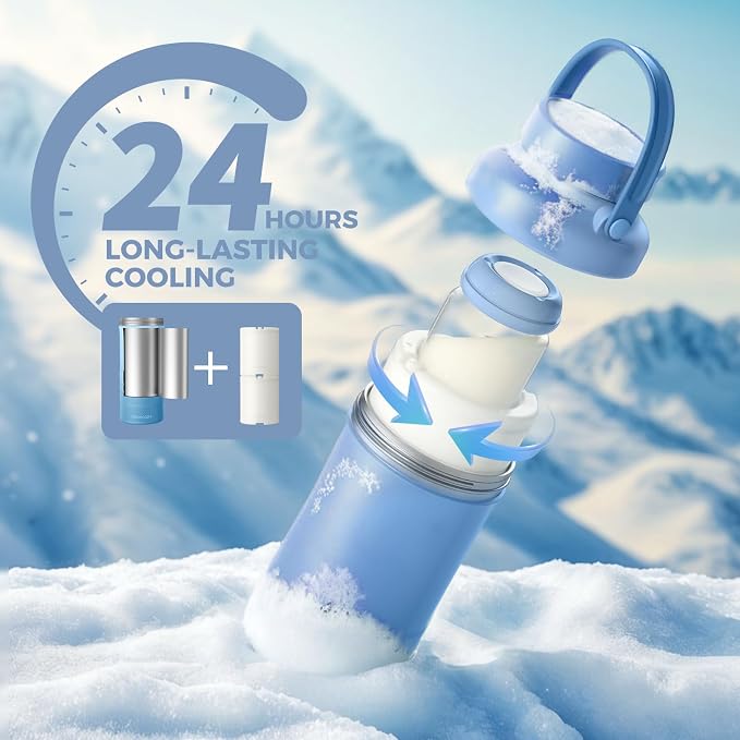 Momcozy 22oz Portable Breast Milk Cooler - Image 3