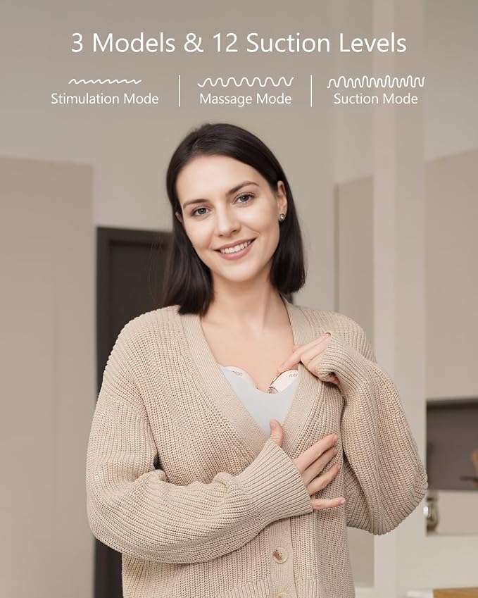 Wearable Breast Pump, Quiet Breast Pump Hands Free - Image 3