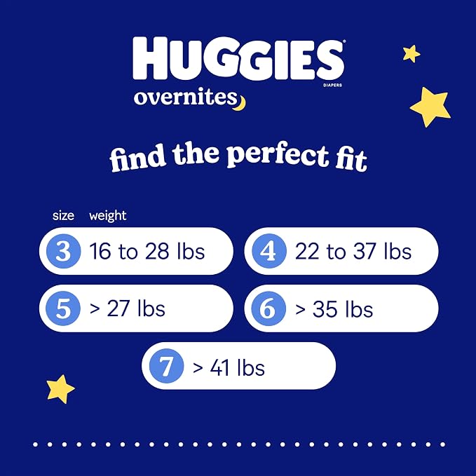 Huggies Size 7 Overnites Baby Diapers: Overnight Diapers, Size 7, 60 Ct - Image 9