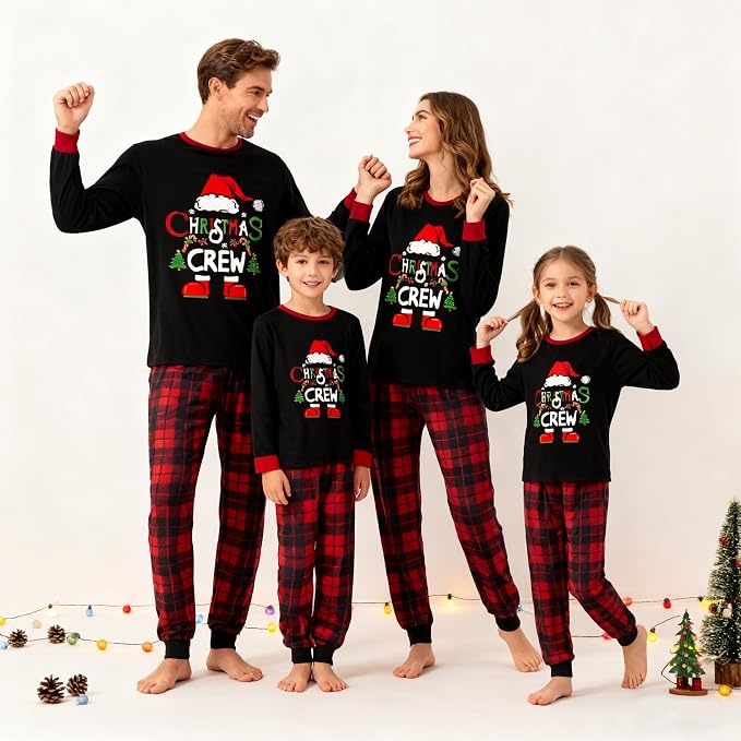 Awoscut Family Christmas Pajamas Matching Pajamas - Image 3