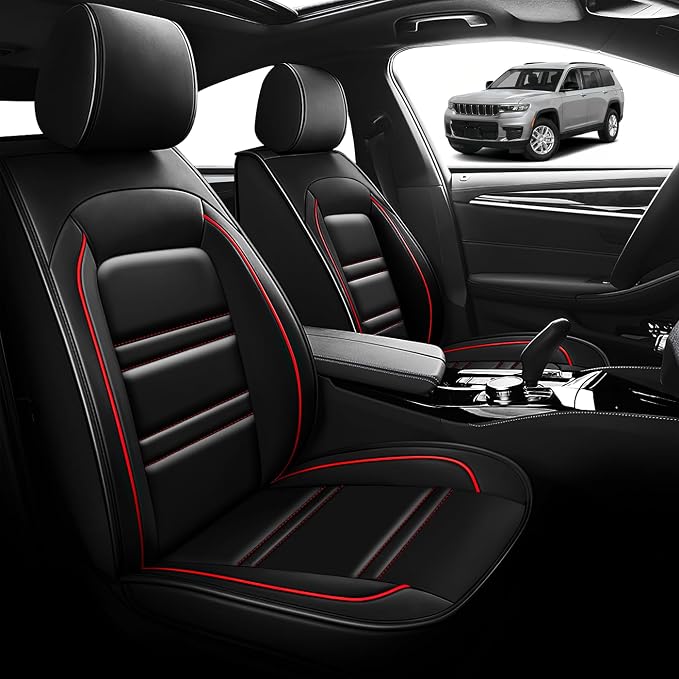 Seat Cover for JP Grand Cherokee 2011-2025 | Car Seat Covers Front Seats - Image 2
