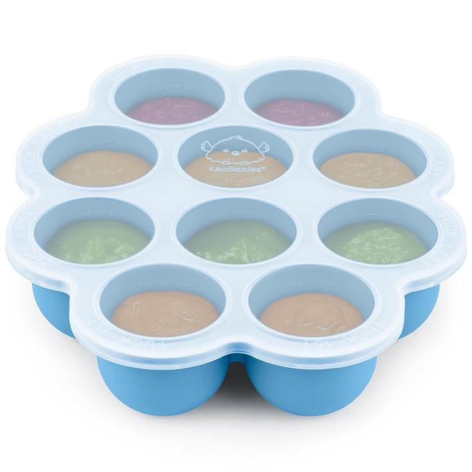 KeaBabies Silicone Food Freezer Trays by KeaBabies