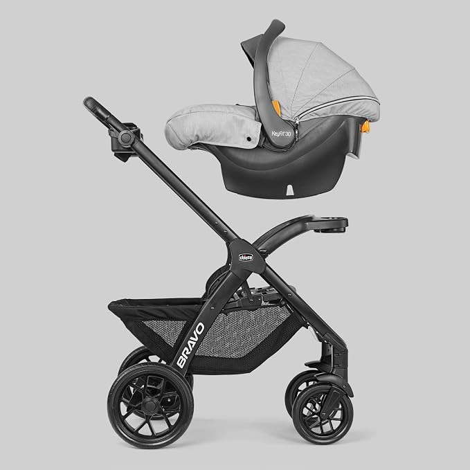 Chicco Bravo LE Trio Travel System, Bravo LE Quick-Fold Stroller - Image 12