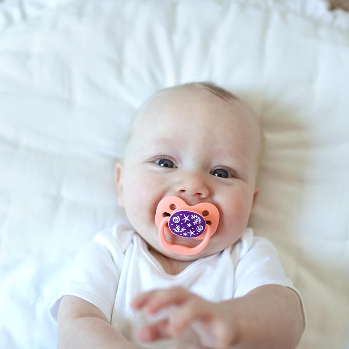 Dr. Brown's Advantage Glow-in-the-Dark Baby Pacifier, Fully Symmetrical Soother - Image 32