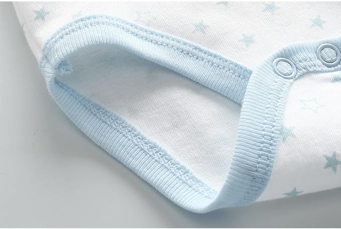 Fashion Unisex baby Boy Girl Bodysuits 5-Pack Casual Cotton Soft Infants Outfit - Image 6
