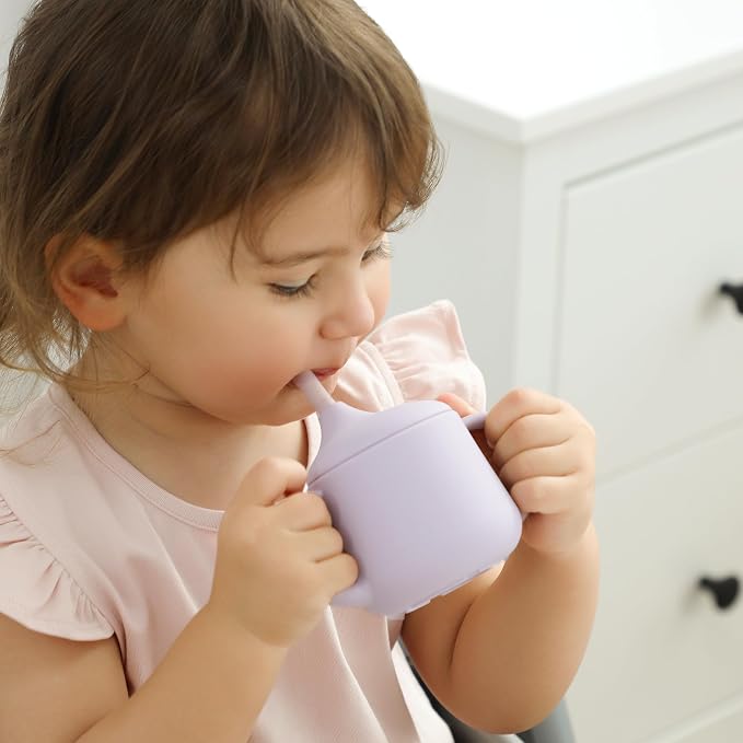 Moonkie Baby Training Cup & Sippy Cup Set | 4 Months+ | Baby-Led Weaning - Image 9