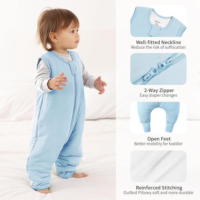 Rayon Made From Bamboo Sleep Sack 6-12 Months 0.5 Tog Ultra Soft Summer Toddler - Image 4
