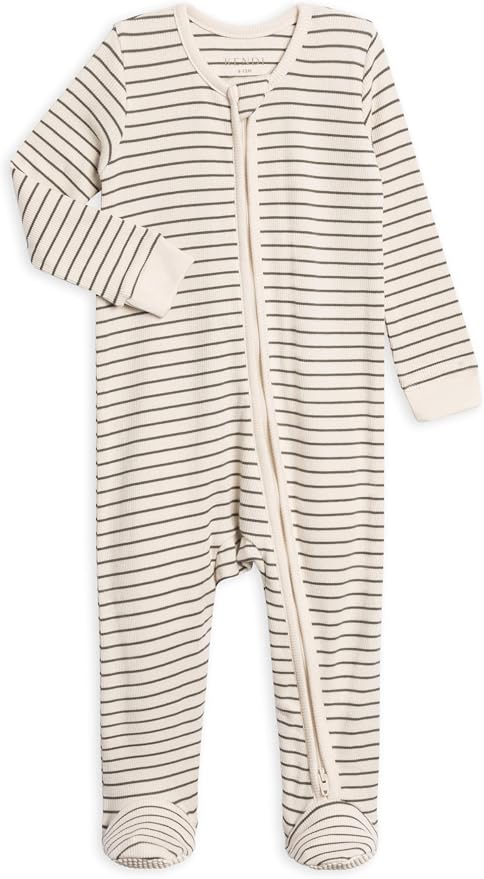 Colored Organics Baby Zip-Up Footed Sleeper by ColoredOrganics