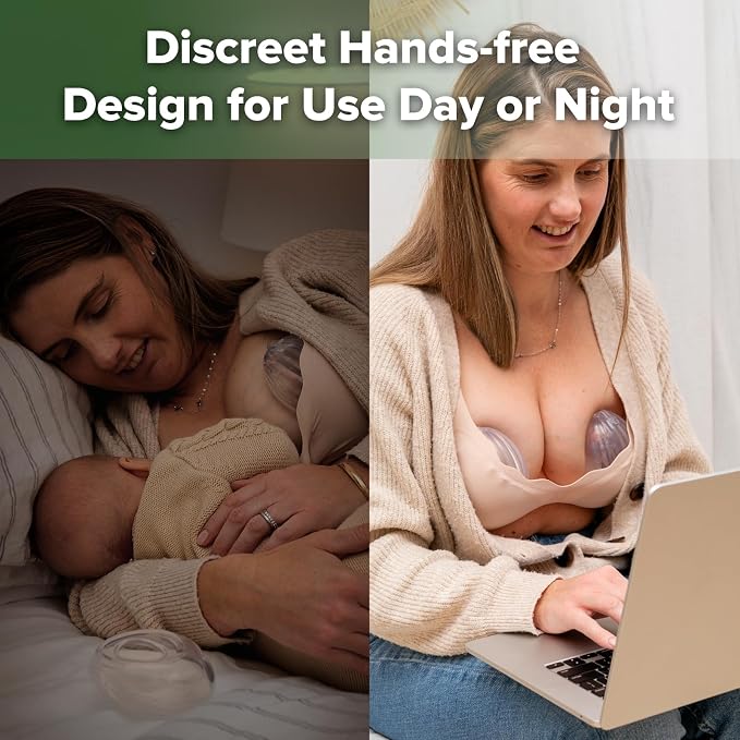 haakaa Shell Breast Pump, Wearable Manual Breast Pump - Image 6