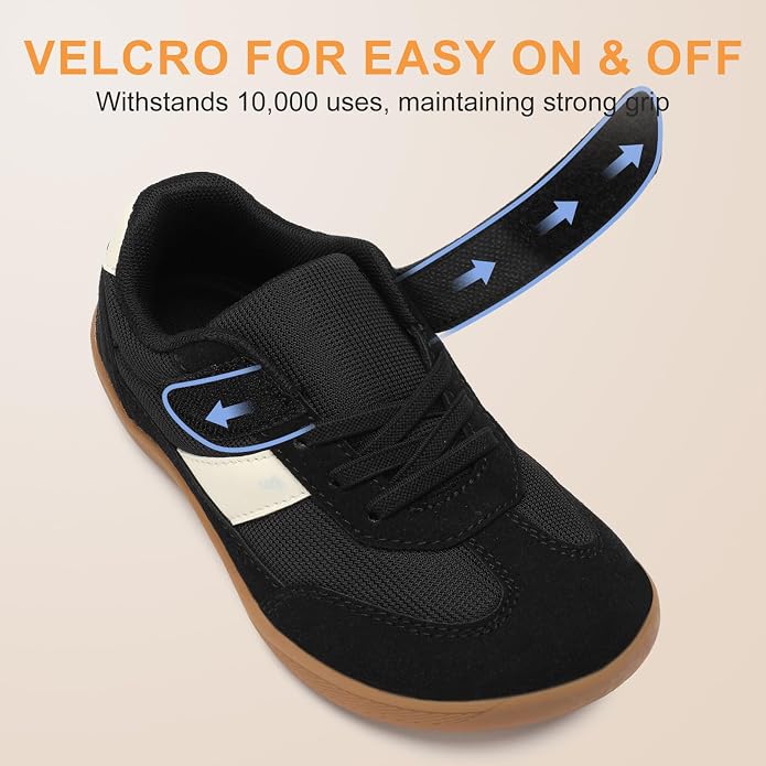 Toddler Wide Toe Box Shoes Zero Drop Minimalist Sneakers - Image 5