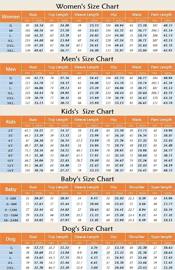 Awoscut Christmas Family Matching Pajamas Christmas Pjs Holiday Nightwear - Image 7