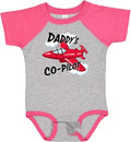 inktastic Daddys Co-Pilot for Fathers Day Baby Bodysuit by Inktastic