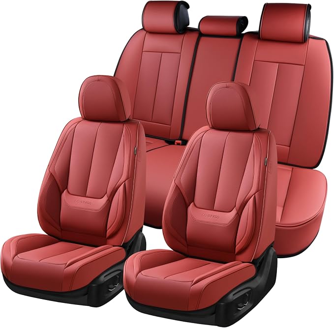 Coverado Car Seat Covers Full Set, Seat Covers by COVERADOAUTO
