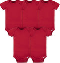 Gerber baby-girls 5-pack Solid Onesies Bodysuits by Gerber