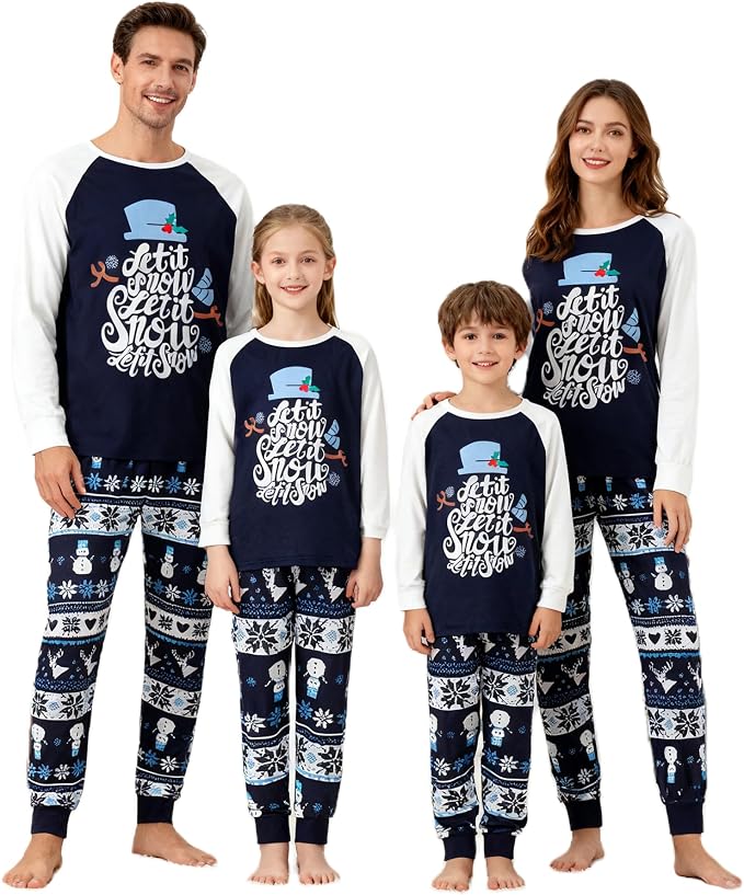 Awoscut Family Christmas Pajamas Matching Pajamas by Awoscut