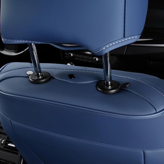 FLORICH Seat Covers for Cars, Seat Covers Full Set 5 Seats, Waterproof Leather - Image 7