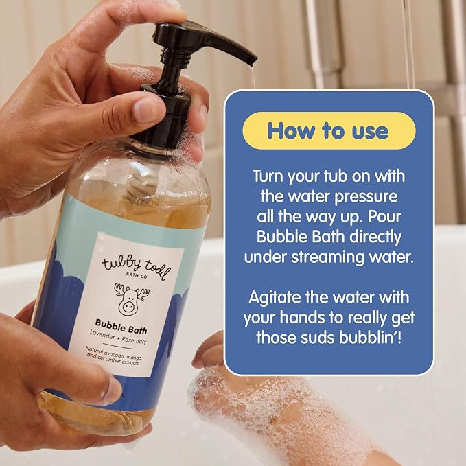 TUBBY TODD Bubble Bath for Kids, Toddlers & Babies - Image 4