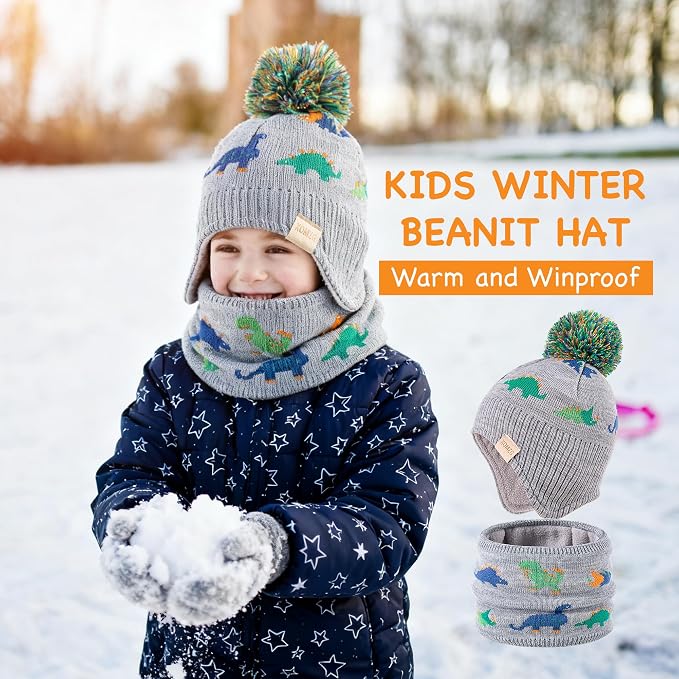 Beanie Knit Hats for Toddlers - Image 2